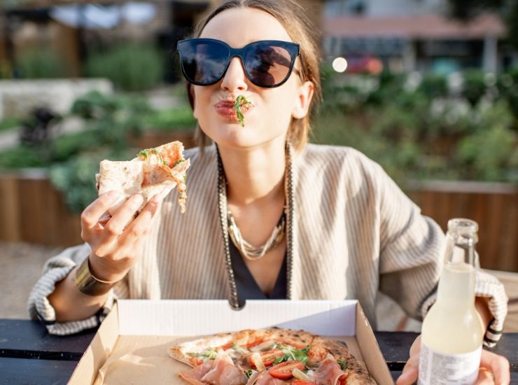 La pizza non fa ingrassare