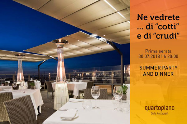Summer Party and Dinner al Quartopiano di Rimini