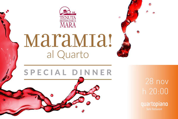 Maramia Special Dinner - Quartopiano di Rimini