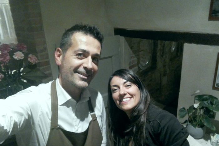 Marta Cordisco e Chef Massimo Ossani