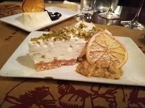 Dessert Chees Cake | Osteria I Tre Scalen di Imola
