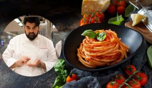 La pasta al pomodoro di Cannavacciuolo