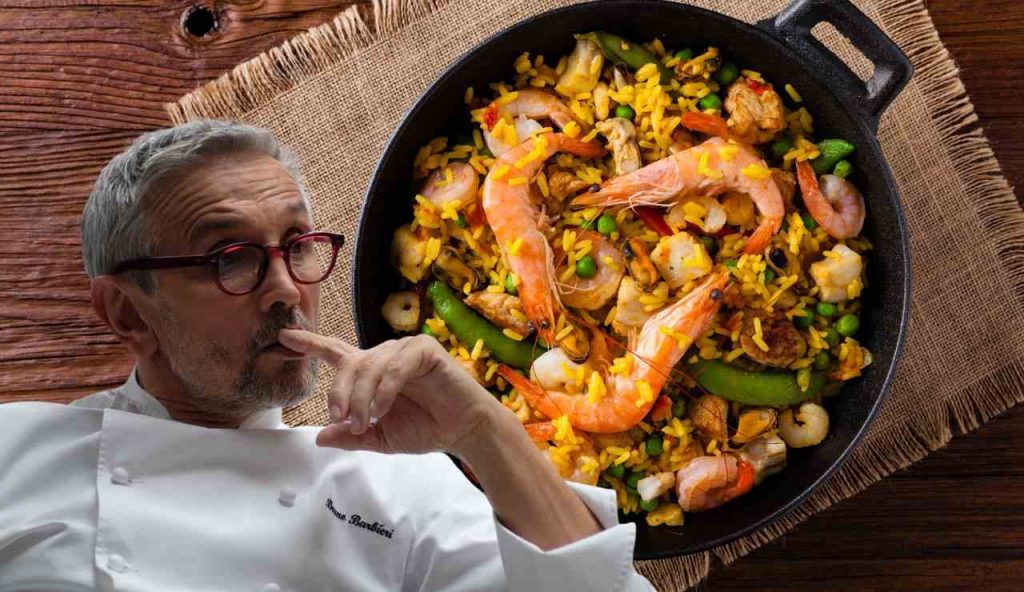 La paella di Bruno Barbieri