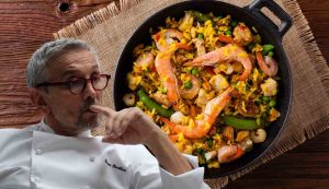 La paella di Bruno Barbieri