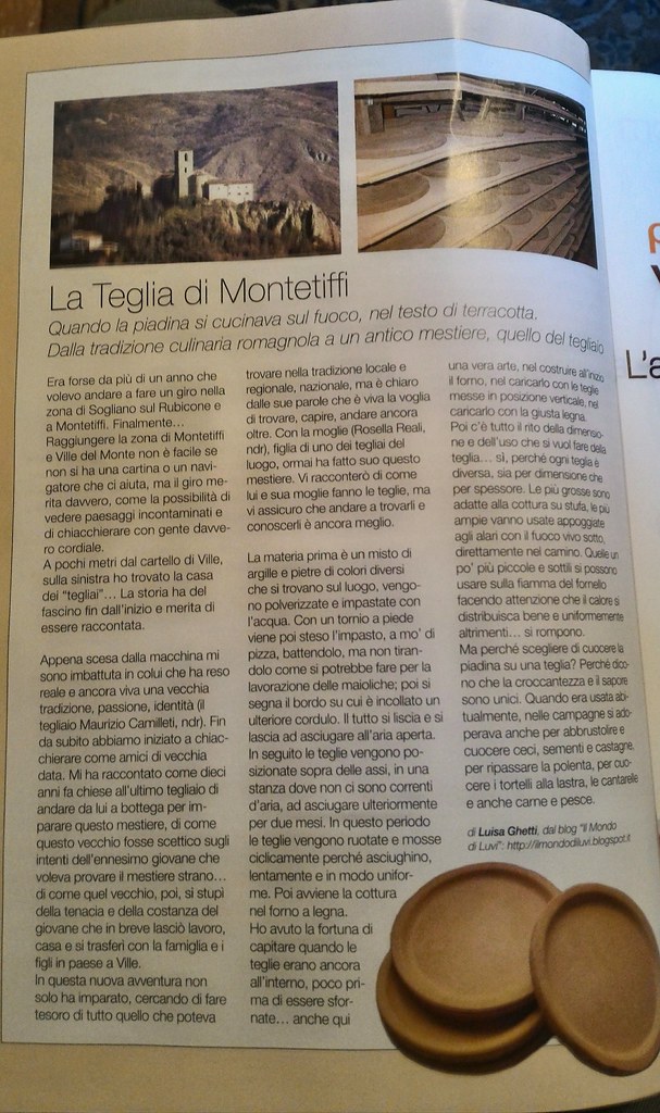 Il Maestro delle Teglie di Montetiffi: Maurizio Camilletti premiato alla Festa Artusiana
