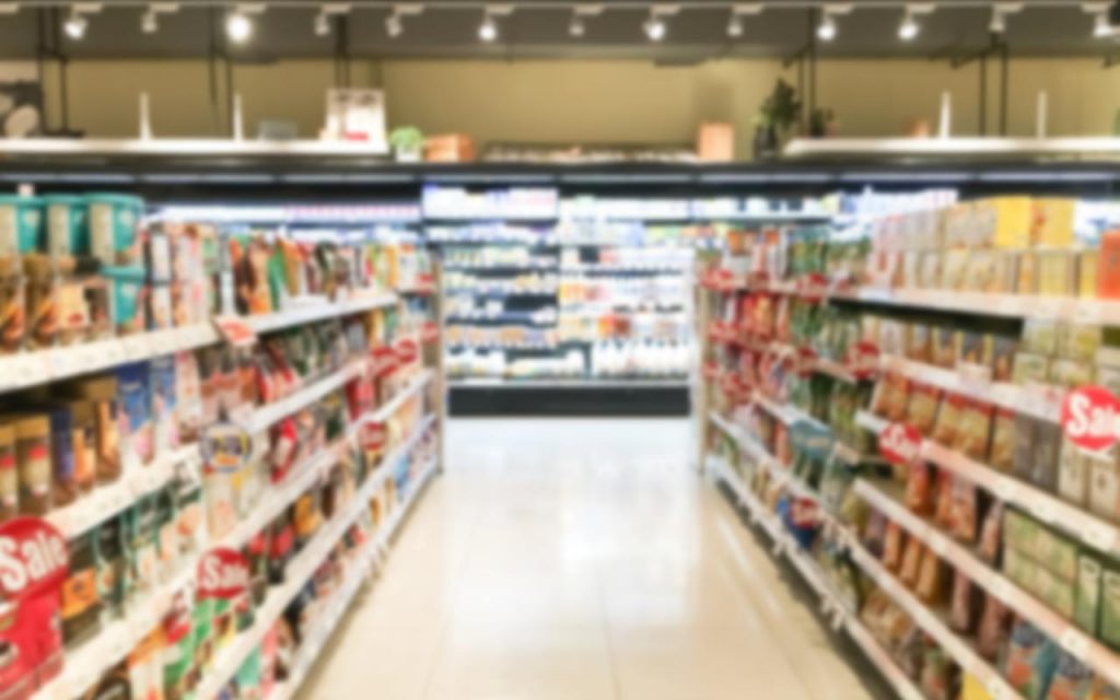 Corsie di un supermercato
