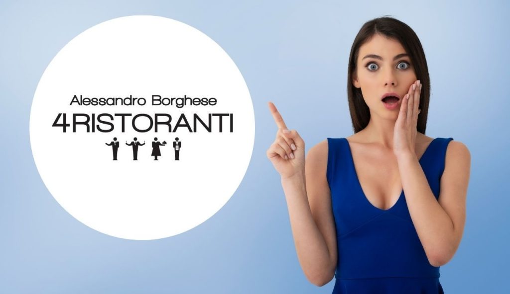 4 Ristoranti programma finto