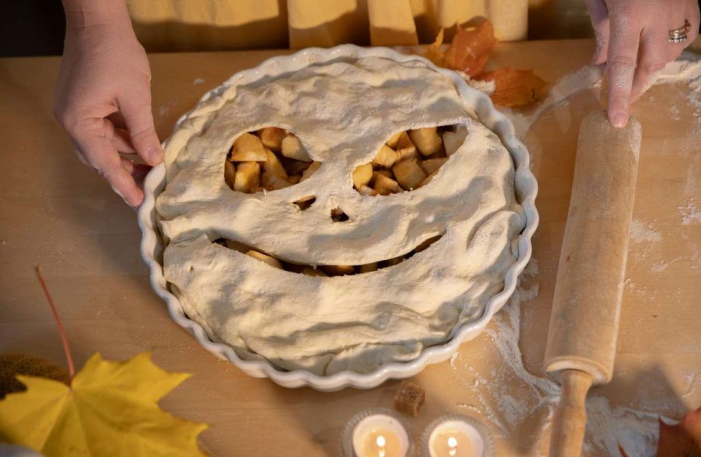 torta salata halloween