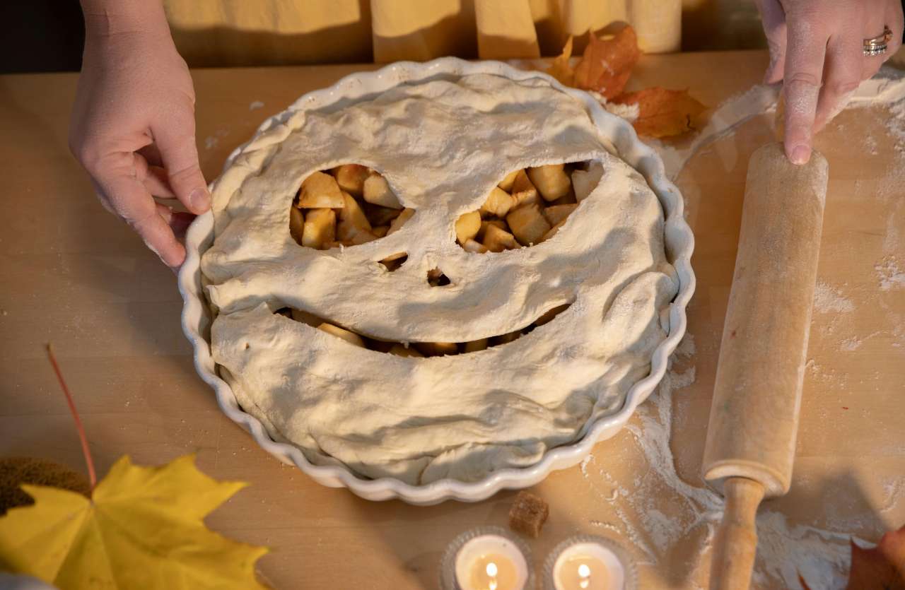 torta salata halloween