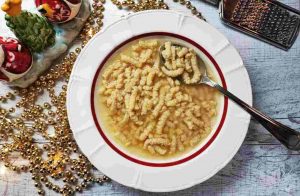 Piatto di pasta fresca