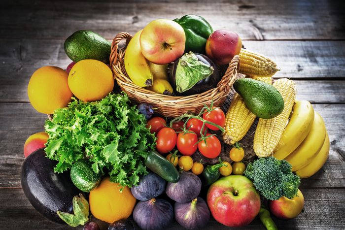 Frutta e verdura fresca