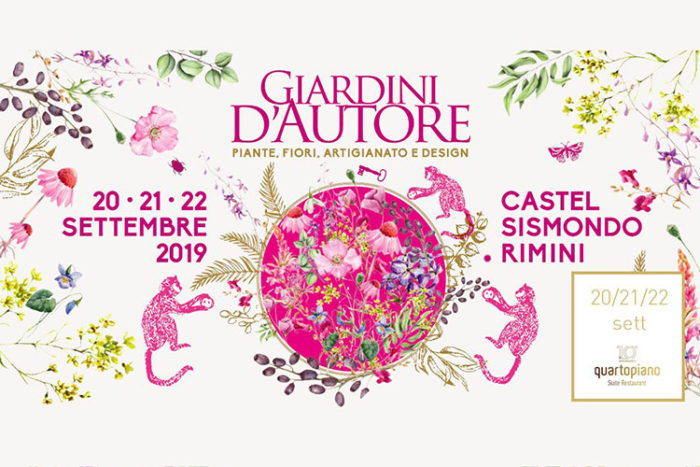 Giardini d'autore a Rimini settembre 2019 - Quartopiano