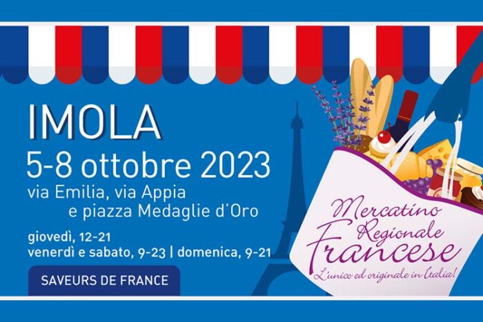 Mercatino regionale francese 2023 a Imola