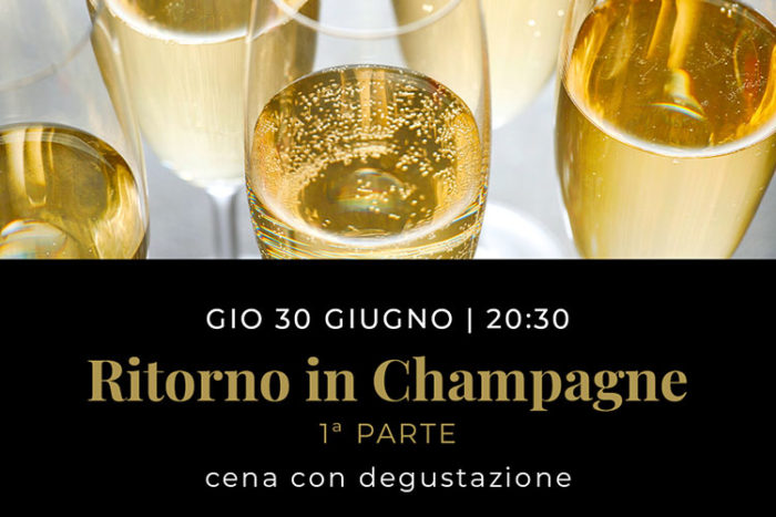 Ritorno in Champagne cena con degustazione Quartopiano Rimini