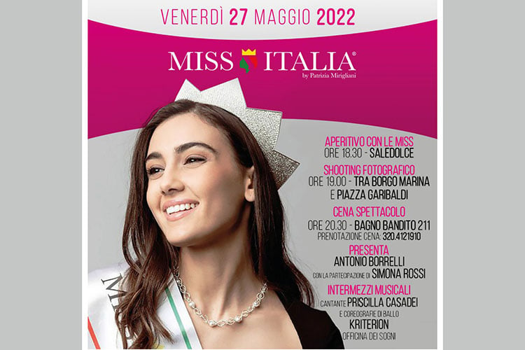 Tappa Miss Italia 2022 al Bandito 211