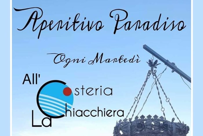Aperitivo Paradiso i martedì a La Chiacchiera di Rimini
