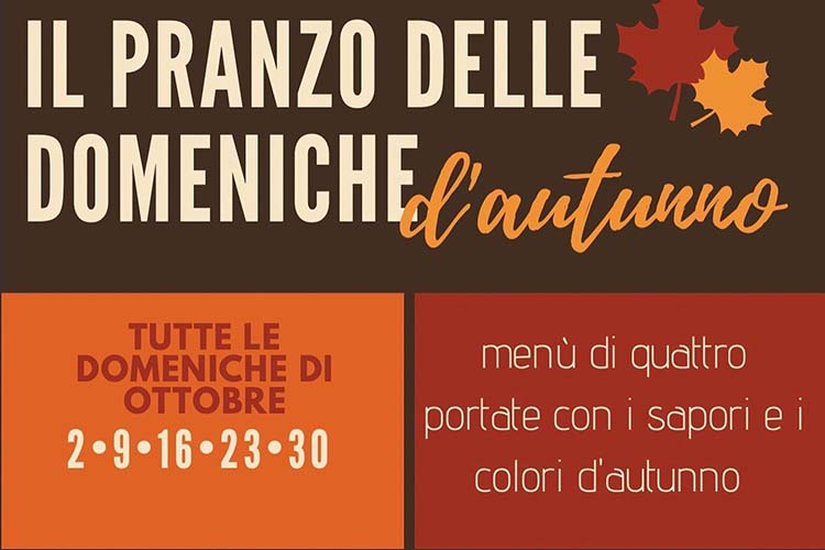 Il pranzo delle domeniche d'autunno al Ristorante Hotel Tosco Romagnolo di Paolo Teverini