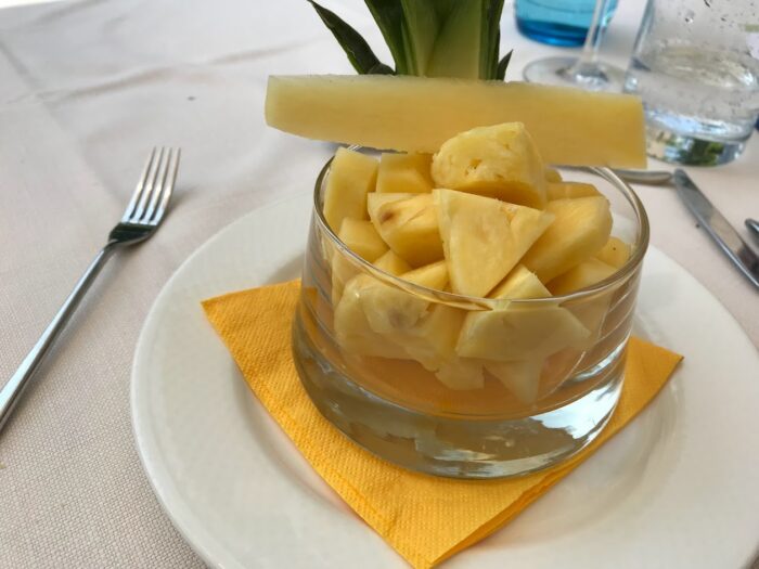 Osteria Al Boschetto - Ravenna - Coppetta di ananas 