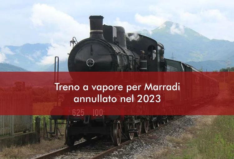 Treno a Vapore annullato nel 2023