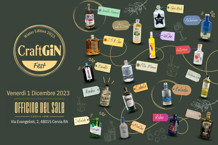 Craft Gin Fest - Winter Edition - Officine del Sale Cervia